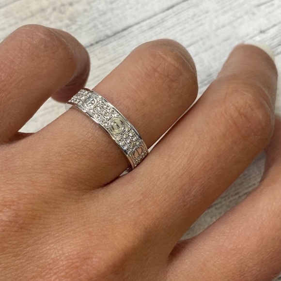 Cartier Jewelry - CARTIER LOVE DIAMOND RING